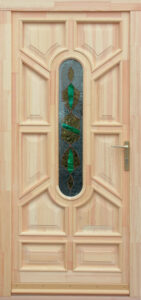 EMA Endor fa bejárati ajtó