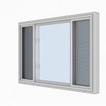 Három paneles toló ablak szúnyogháló